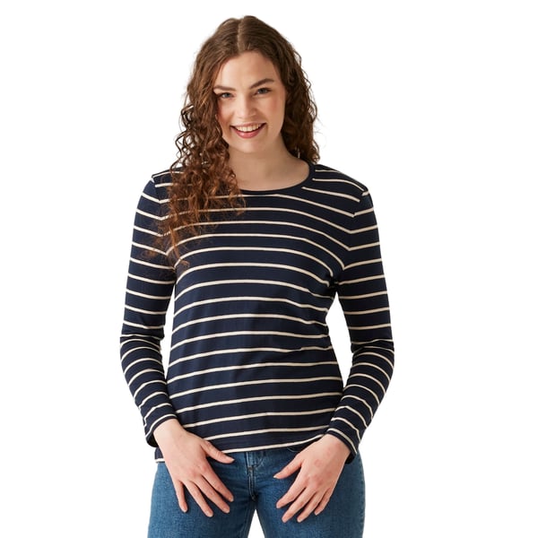 Regatta Womens/Ladies Federica II Stripe Long-Sleeved T-Shirt