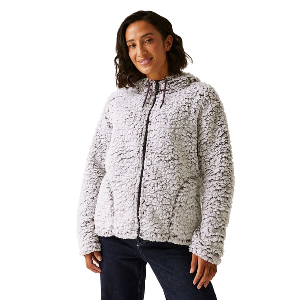 Regatta Womens/Ladies Zelpha Fluffy Hooded Fleece Jacket