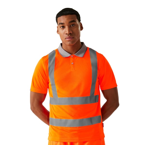 Regatta Professional Hi-Vis poloshirt til mænd