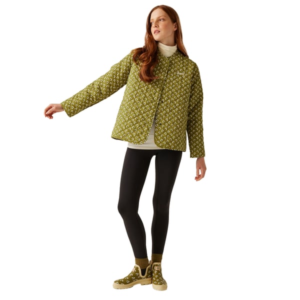 Regatta Womens/Ladies Orla Kiely Daisy Quilted Jacket