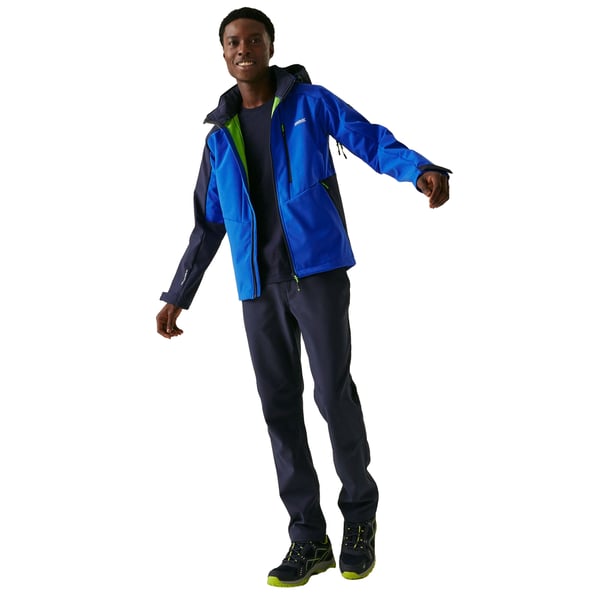 Regatta Mens Hewitts X Colour Block Soft Shell Jacket
