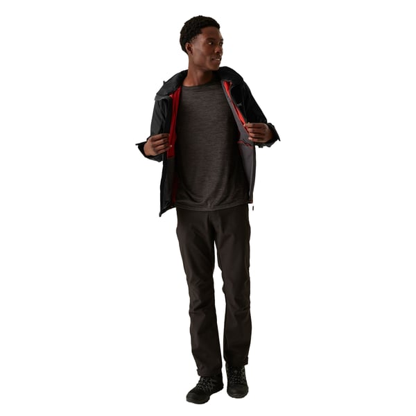 Regatta Mens Hewitts X Colour Block Soft Shell Jacket