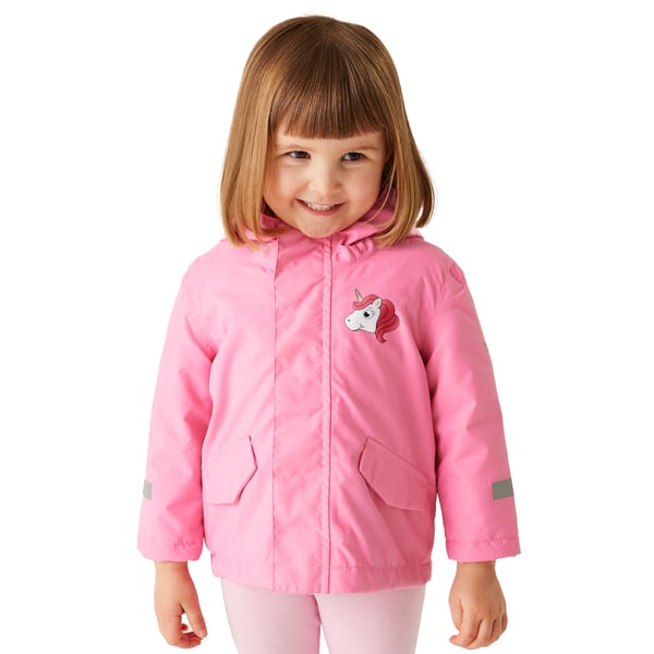 Regatta Childrens/Kids Luna The Unicorn Waterproof Jacket