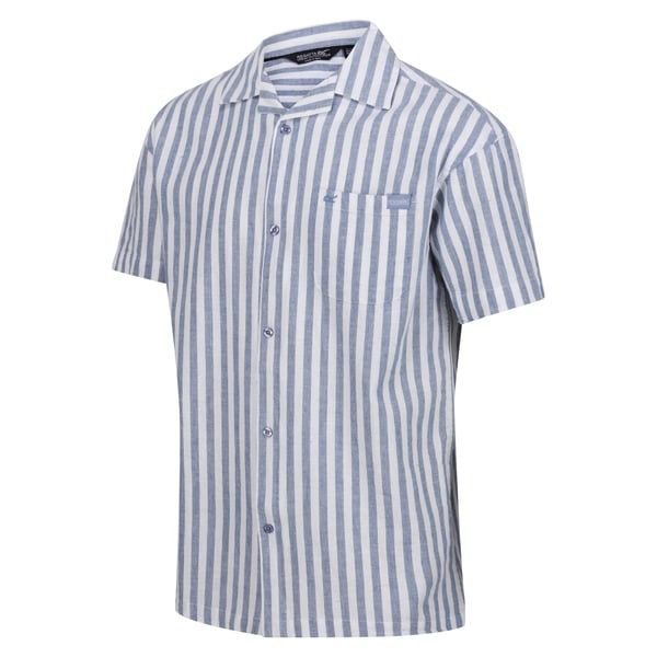 Regatta Mens Shorebay II Stripe Short-Sleeved Shirt