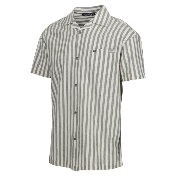 Regatta Mens Shorebay II Stripe Short-Sleeved Shirt