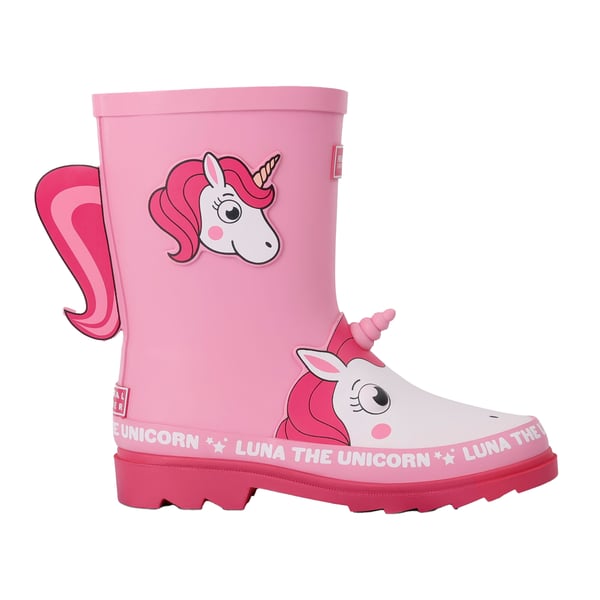 Regatta Childrens/Kids Mudplay II Luna The Unicorn Wellington Boots