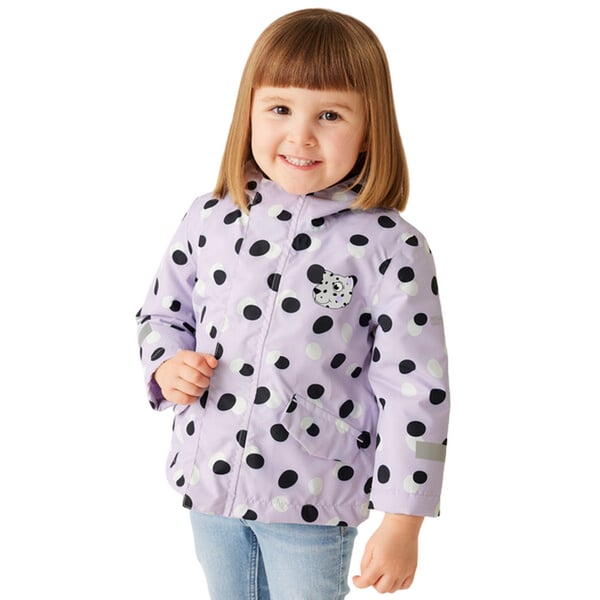 Regatta Childrens/Kids Shyla The Leopard Waterproof Jacket