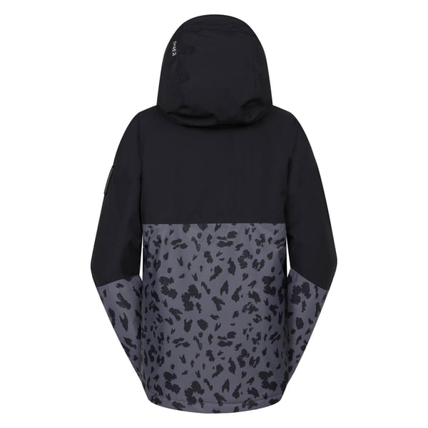 Dare 2B Womens/Ladies Snowburst Leopard Print Overhead Ski Jacket