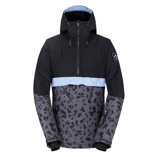 Dare 2B Womens/Ladies Snowburst Leopard Print Overhead Ski Jacket