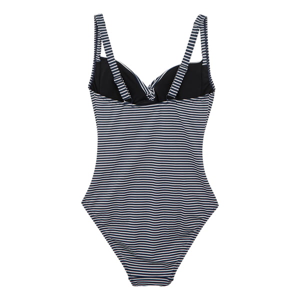 Regatta Womens/Ladies Stripe Seersucker Tummy Control One Piece Swimsuit