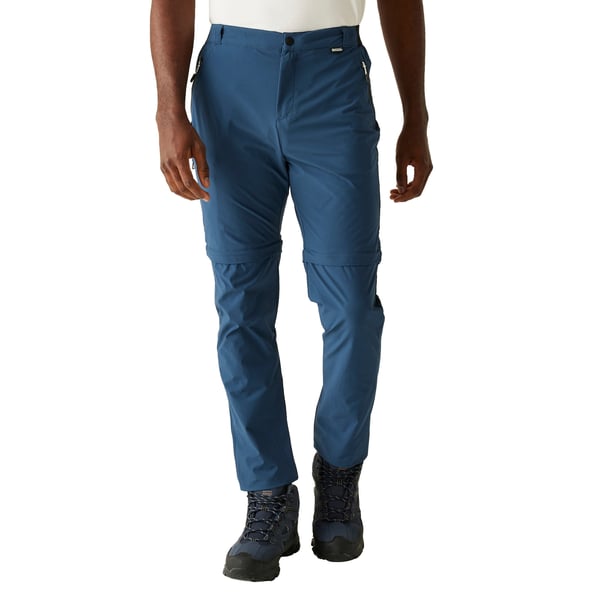 Regatta Mens Travel Light Zip-Off Trousers