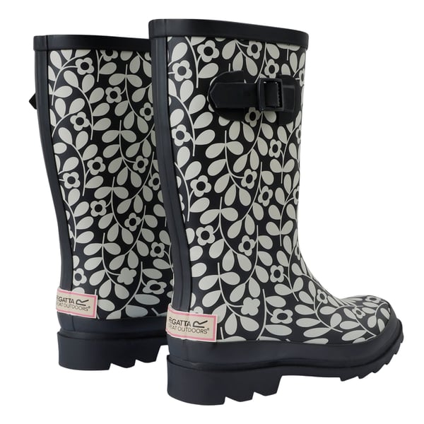 Regatta Womens/Ladies Orla Kiely Jasmine Flower Quarter Wellington Boots