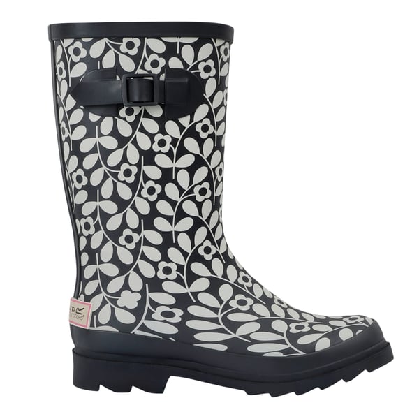 Regatta Womens/Ladies Orla Kiely Jasmine Flower Quarter Wellington Boots