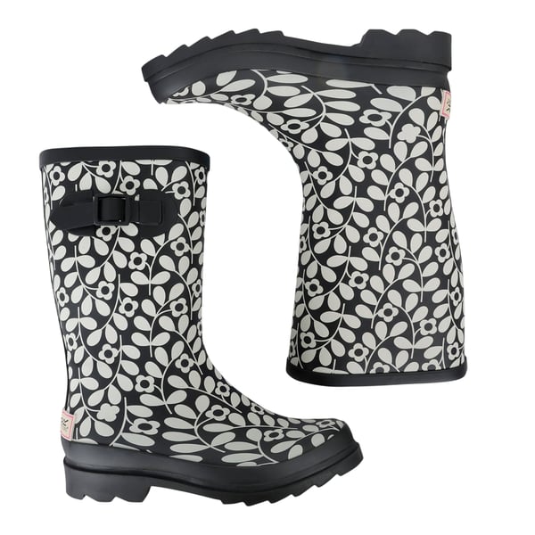 Regatta Womens/Ladies Orla Kiely Jasmine Flower Quarter Wellington Boots