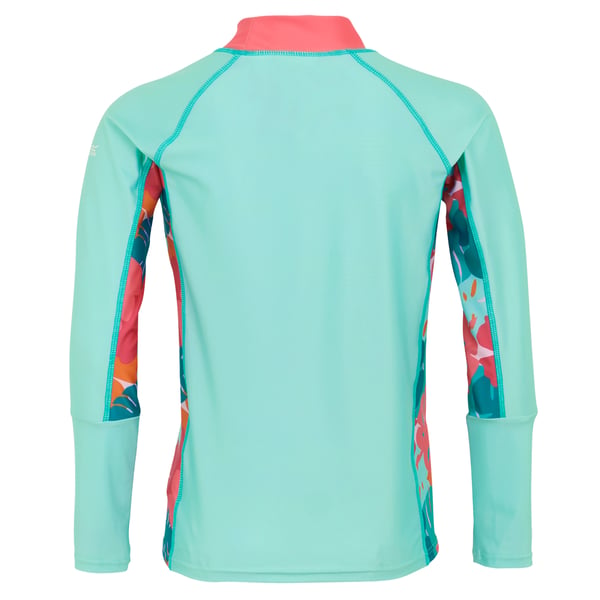 Regatta Childrens/Kids Hoku II Tropical Leaves Swim Top
