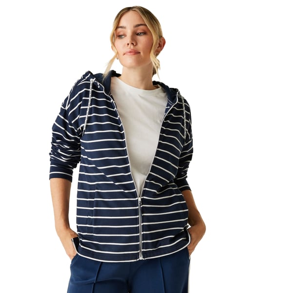 Regatta Womens/Ladies Bayletta II Striped Full Zip Hoodie