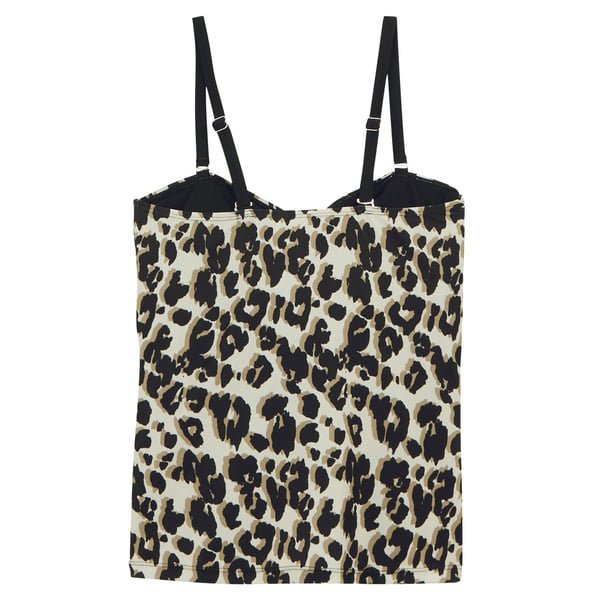 Regatta Womens/Ladies Aceana III Leopard Print Tankini Top