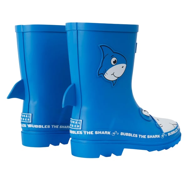 Regatta Childrens/Kids Mudplay II Bubbles The Shark Wellington Boots