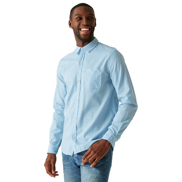 Regatta Mens Loran Long-Sleeved Shirt