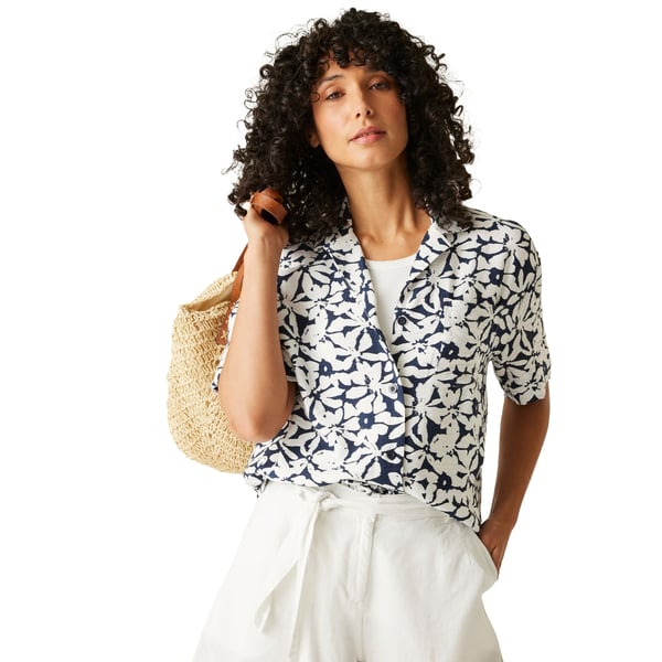Regatta Womens/Ladies Salise Large Floral Lightweight Shirt