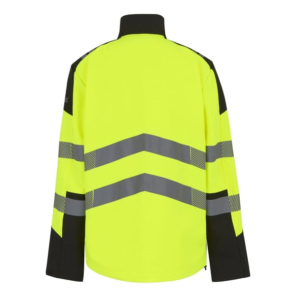 Regatta Professional Hi-Vis 3-lagers Softshelljacka för män