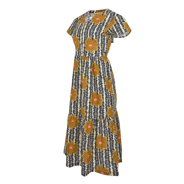 Regatta Womens/Ladies Orla Kiely Lotus Tiered Midi Dress