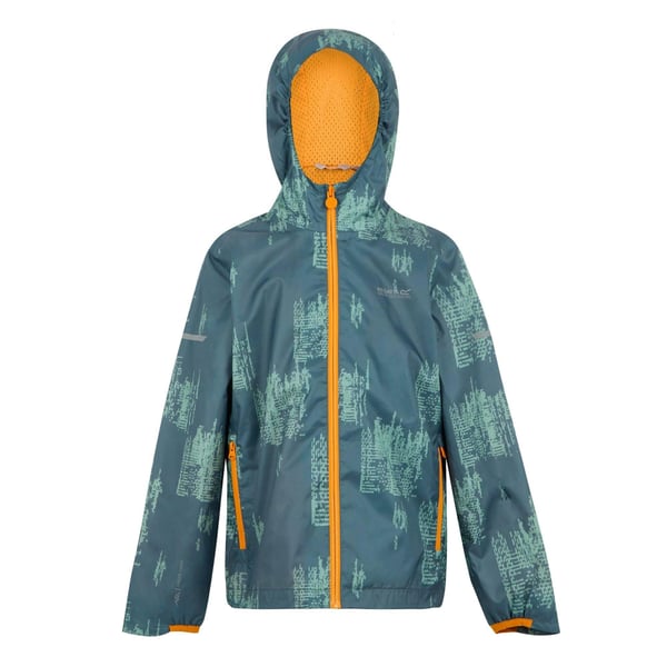 Regatta Childrens/Kids Lever II Printed Waterproof Jacket