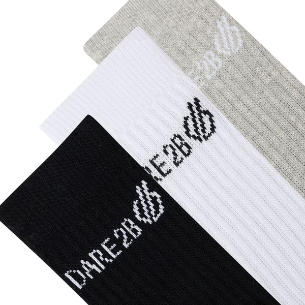 Dare 2B Unisex Adult Crew Socks (Pack Of 3)