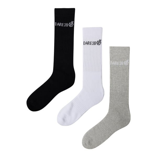Dare 2B Unisex Adult Crew Socks (Pack Of 3)