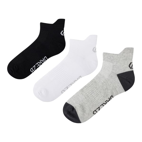Dare 2B Unisex Adult Movement Trainer Socks (Pack of 3)