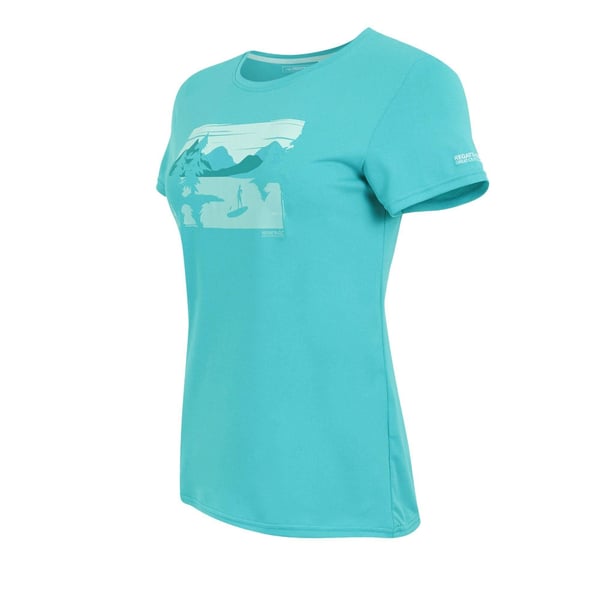 Regatta Womens/Ladies Fingal Landscape Stretch T-Shirt