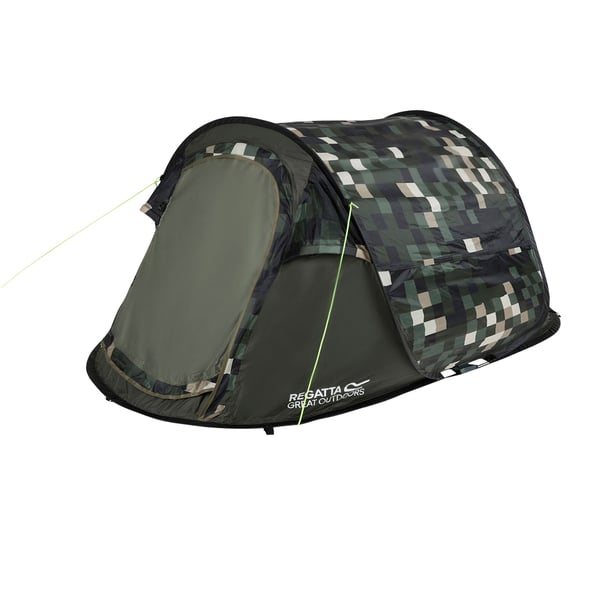Regatta Malawi Pixelated 2 Person Pop-Up Tent