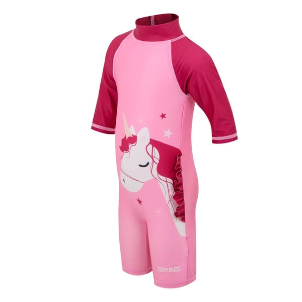 Regatta Barn/Kids Luna Unicorn Baddräkt i ett stycke
