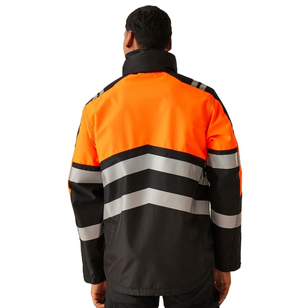 Regatta Professional Mens High-Vis Waterproof Jacket