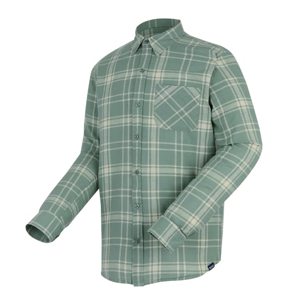 Regatta Mens Loran Checked Long-Sleeved Shirt