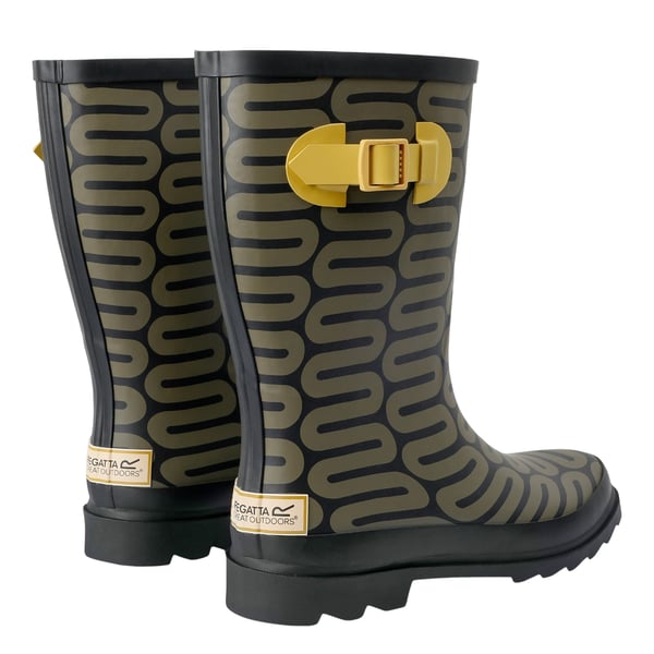 Regatta Womens/Ladies Orla Kiely Spinning Flower Mid Calf Wellington Boots