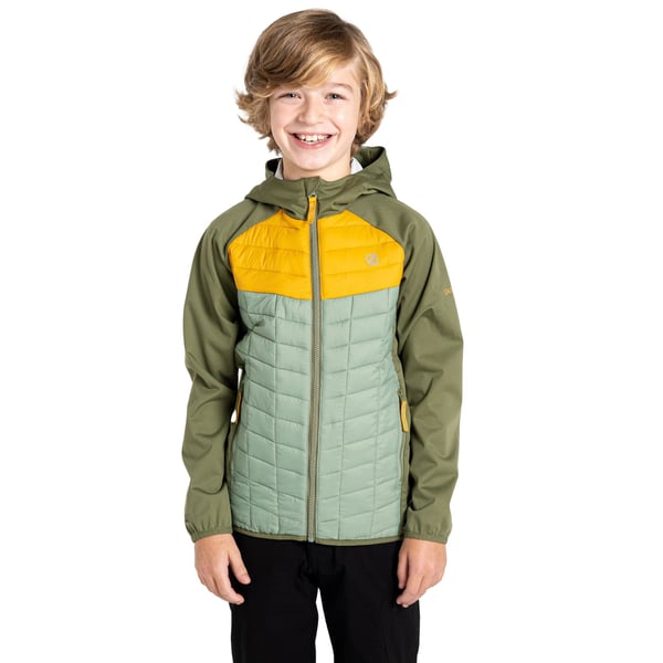 Dare 2B Childrens/Kids Explore II Colour Block Hybrid Jacket