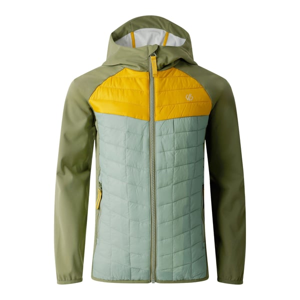 Dare 2B Childrens/Kids Explore II Colour Block Hybrid Jacket Dare 2B Childrens/Kids Explore II Colour Block Hybrid Jacket