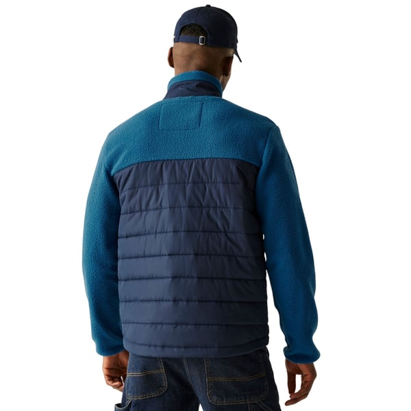 Regatta Mens Frankie Borg Full Zip Hybrid Jacket