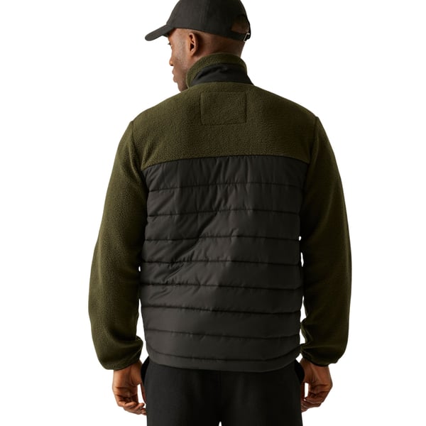 Regatta Mens Frankie Borg Full Zip Hybrid Jacket
