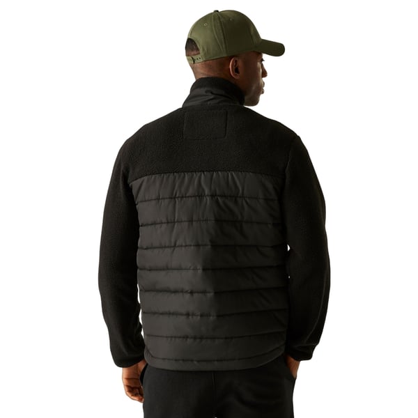 Regatta Mens Frankie Borg Full Zip Hybrid Jacket