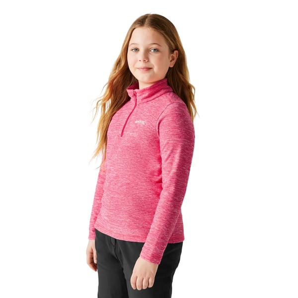 Regatta Childrens/Kids Hot Shot Quarter Zip Fleece Top
