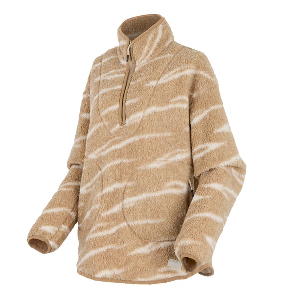 Regatta Womens/Ladies Frankie Abstract Borg Half Zip Fleece Jacket