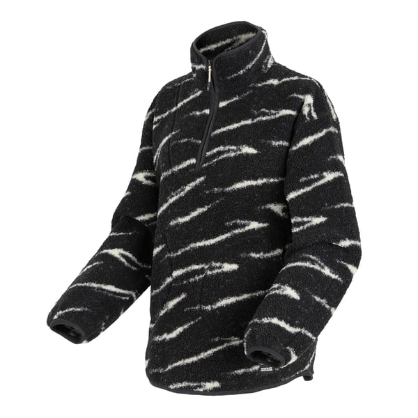 Regatta Womens/Ladies Frankie Abstract Borg Half Zip Fleece Jacket