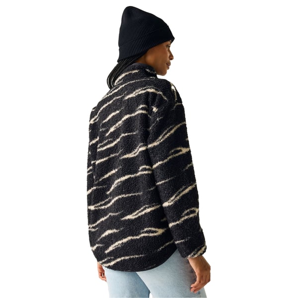 Regatta Womens/Ladies Frankie Abstract Borg Half Zip Fleece Jacket
