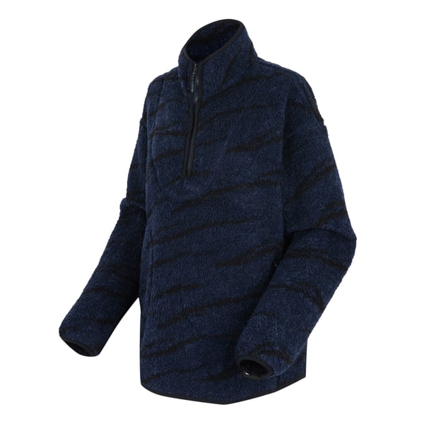 Regatta Womens/Ladies Frankie Abstract Borg Half Zip Fleece Jacket