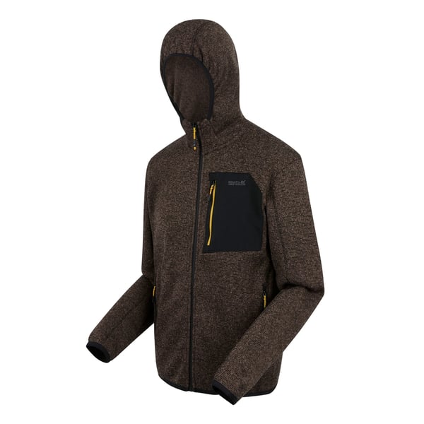 Regatta Mens Newhill Marl Full Zip Fleece Jacket