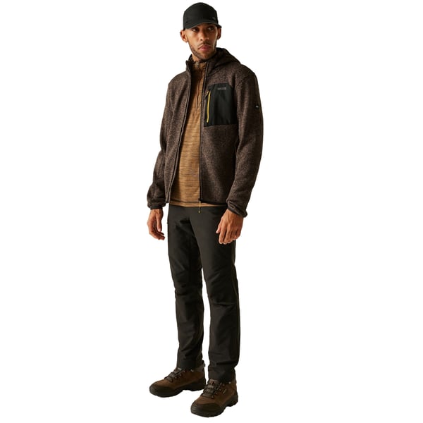 Regatta Mens Newhill Marl Full Zip Fleece Jacket