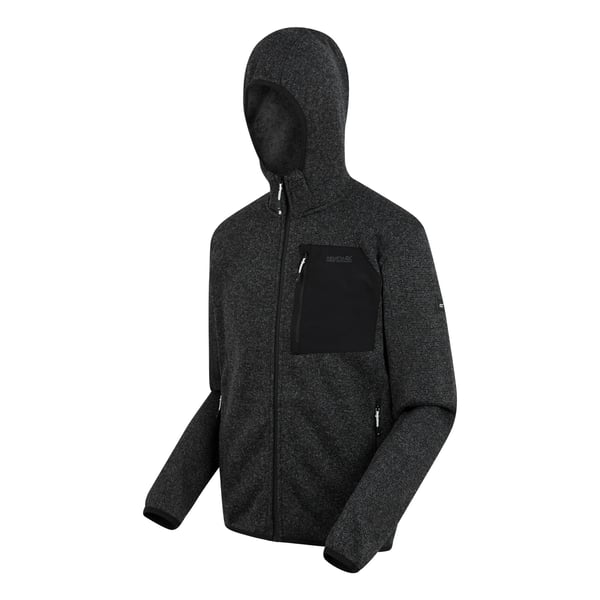 Regatta Mens Newhill Marl Full Zip Fleece Jacket