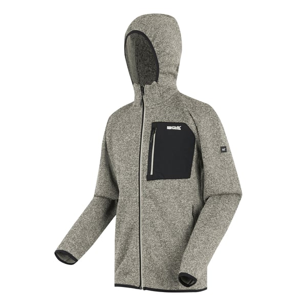 Regatta Mens Newhill Marl Full Zip Fleece Jacket